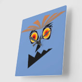 壁クールのファンキー時計 スクエア壁時計 (傾斜)