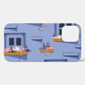 壁クール窓の夏のパターン Case-Mate iPhoneケース (裏面 (横))