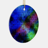 壁グラフィティ セラミックオーナメント (右)