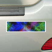 壁グラフィティ バンパーステッカー (車上)