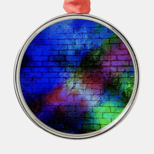 壁グラフィティ メタルオーナメント (正面)