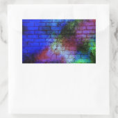 壁グラフィティ 長方形シール (バッグ)