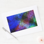 壁グラフィティ 長方形シール (封筒)