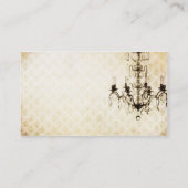壁グランジ紙シャンデリア11 名刺 (裏面)
