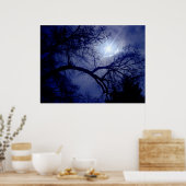 壁サイズツリーシルエットポスター ポスター (キッチン)