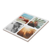 壁タイル4写真テンプレート丸いホーム タイル (側面)