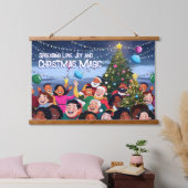 壁タペストリー 吊り下げ型タペストリー (寝室)