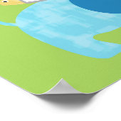 壁パーソナライズされたアート ポスター (角)