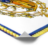 壁パーソナライズされたスペインの壁 ポスター (角)