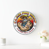 壁パーソナライズされた時計4u ラージ壁時計 (ホーム)