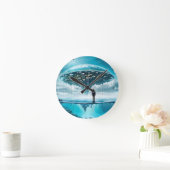 壁パーソナライズされた時計 ラウンド壁時計 (ホーム)