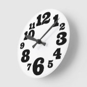 壁ファンキー時計 ラウンド壁時計 (傾斜)