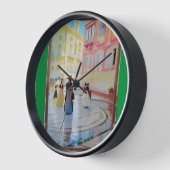 壁フレームパネルデザイン1壁時計 壁時計 (傾斜)