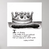 壁ポスターラビットホール感動的引用文 ポスター (正面)