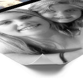 壁ポスター9写真テンプレート丸い枠コラージュ ポスター (角)