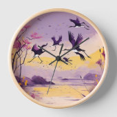 壁モダン時計デザインパーソナライズされたデスククロック 壁時計 (正面)