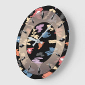 壁モダン時計デザイン。 ラージ壁時計 (傾斜)