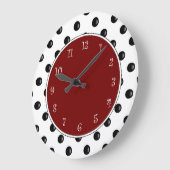 壁モダン時計 ラージ壁時計 (傾斜)