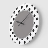 壁モダン時計 ラージ壁時計 (傾斜)