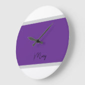 壁モダン時計 ラージ壁時計 (傾斜)