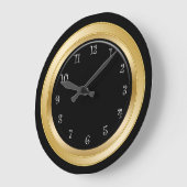 壁モダン時計 ラージ壁時計 (傾斜)