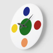 壁モダン時計 ラージ壁時計 (傾斜)