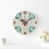 壁モダン時計 ラージ壁時計 (ホーム)