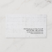 壁ユニークスタイリッシュデザイン 名刺 (裏面)