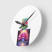 壁ユニーク時計デザイン ラウンド壁時計 (傾斜)