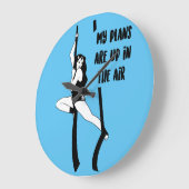 壁ユニーク時計 – 計画?何の予定だ? ラージ壁時計 (傾斜)