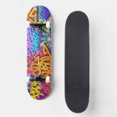 壁ラベル1 スケートボード (正面)