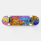 壁ラベル1 スケートボード (横)