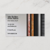 壁レイヤのフェイク外観 名刺 (裏面)