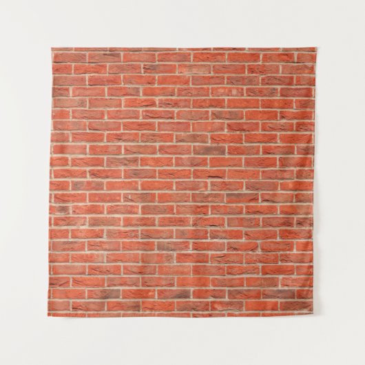 壁レンガ壁のテクスチャ タペストリー (正面)