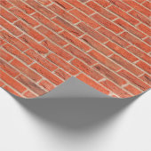 壁レンガ壁のテクスチャ ラッピングペーパー (角)