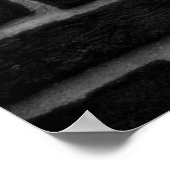 壁レンガ壁建物 ポスター (角)