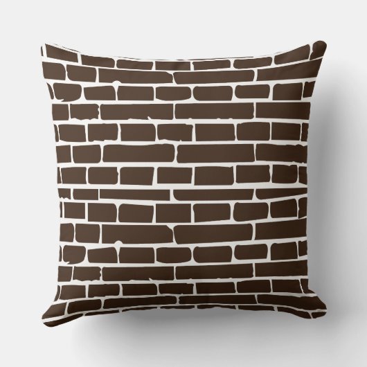 壁レンガ壁 クッション (裏面)