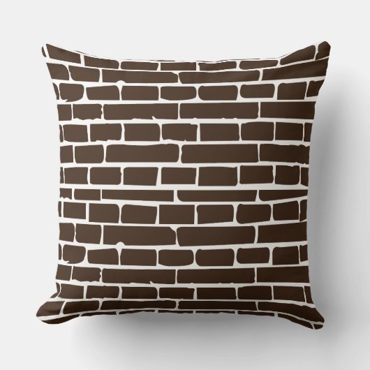 壁レンガ壁 クッション (正面)