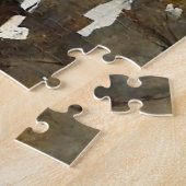 壁中国のに水の色を素晴らし付ける ジグソーパズル (側面)