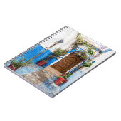 壁付近の緑葉植物 ノートブック (左側)