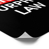 壁体法律服装法科制おもしろい教校キャンセル ポスター (角)