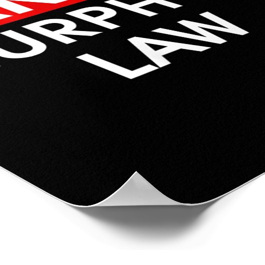 壁体法律服装法科制おもしろい教校キャンセル ポスター (角)