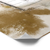 壁初期のアート ポスター (角)