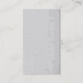 壁効果パターングレーモノグラム名刺 名刺 (裏面)