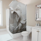 壁壁の3d錯視3d,背景,アート,壁画,フロー シャワーカーテン (インサイチュ)