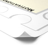 壁感動的アート素晴らし – 時間がかかる ポスター (角)