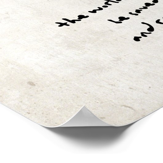 壁感動的アート ポスター (角)