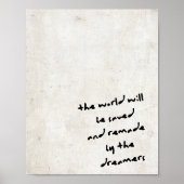 壁感動的アート ポスター (正面)