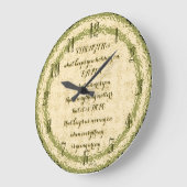 壁感動的時計 ラージ壁時計 (傾斜)