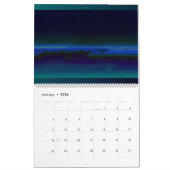 壁掛けカレンダーの悪賢く素晴らしい抽象美術 カレンダー (1月 2026)